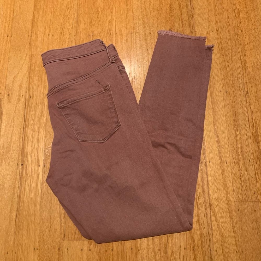 high waisted jeans